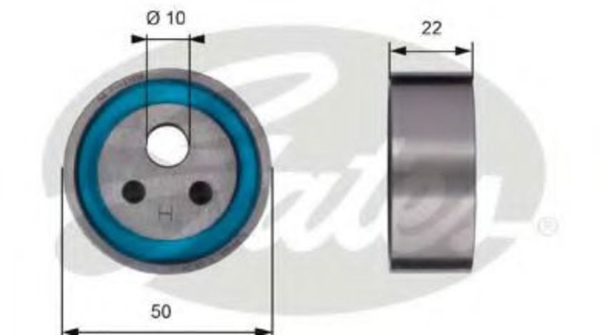 Rola intinzator,curea distributie RENAULT CLIO II (BB0/1/2, CB0/1/2) (1998 - 2005) GATES T41154 piesa NOUA