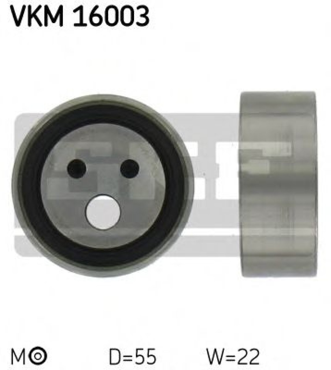 Rola intinzator,curea distributie RENAULT SYMBOL I (LB0/1/2) (1998 - 2008) SKF VKM 16003 piesa NOUA