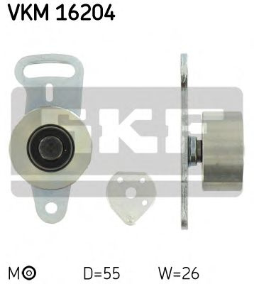 Rola intinzator,curea distributie RENAULT TRAFIC I caroserie (TXX) (1989 - 2001) SKF VKM 16204 piesa NOUA