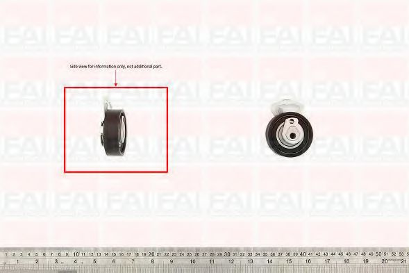 Rola intinzator,curea distributie SKODA OCTAVIA II (1Z3) (2004 - 2013) FAI AutoParts T9357 piesa NOUA