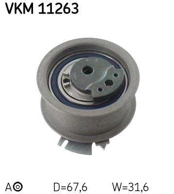 Rola intinzator,curea distributie stanga (VKM11263 SKF) AUDI,SEAT,SKODA,VW