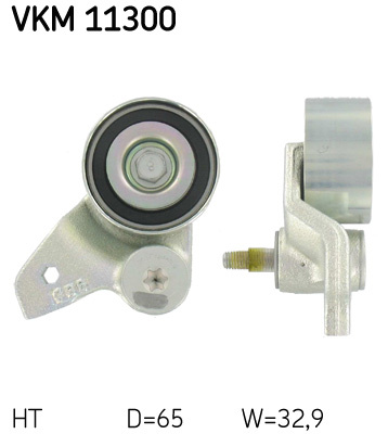 Rola intinzator,curea distributie stanga (VKM11300 SKF) AUDI