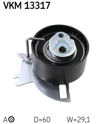 Rola intinzator,curea distributie stanga (VKM13317 SKF) Citroen,DS,FIAT,FORD,FORD USA,OPEL,PEUGEOT,T...
