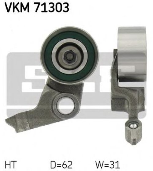 Rola intinzator,curea distributie TOYOTA COROLLA (CDE12, ZZE12, NDE12, ZDE12) (2001 - 2007) SKF VKM ...