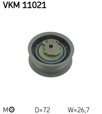 Rola intinzator,curea distributie (VKM11021 SKF) AUDI,SEAT,VW