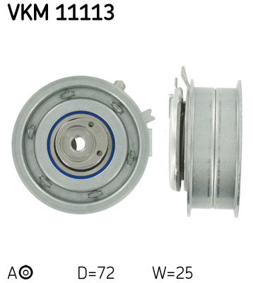 Rola intinzator,curea distributie (VKM11113 SKF) AUDI,SEAT,SKODA,VW