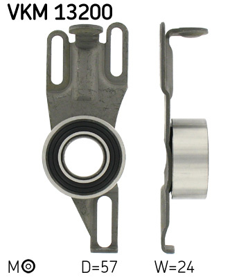 Rola intinzator,curea distributie (VKM13200 SKF) Citroen,PEUGEOT