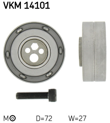 Rola intinzator,curea distributie (VKM14101 SKF) FORD