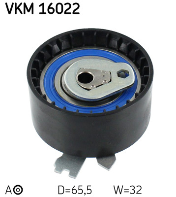 Rola intinzator,curea distributie (VKM16022 SKF) DACIA,LADA,NISSAN,RENAULT