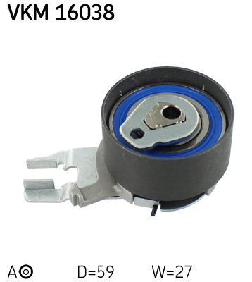Rola intinzator,curea distributie (VKM16038 SKF) FORD,VOLVO,VOLVO (CHANGAN),VOLVO ASIA