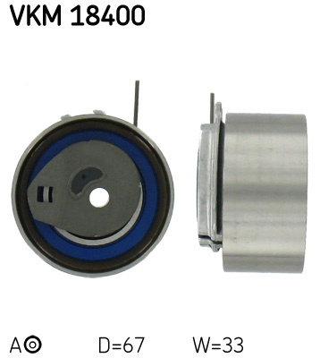 Rola intinzator,curea distributie (VKM18400 SKF) CHRYSLER,DODGE,JEEP