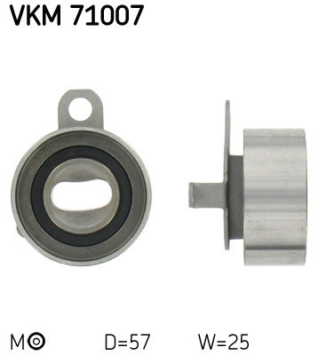 Rola intinzator,curea distributie (VKM71007 SKF) TOYOTA