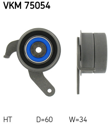 Rola intinzator,curea distributie (VKM75054 SKF) MITSUBISHI