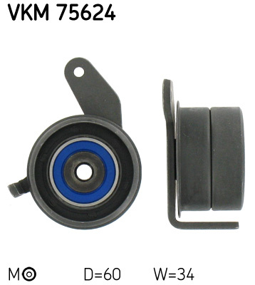 Rola intinzator,curea distributie (VKM75624 SKF) MITSUBISHI