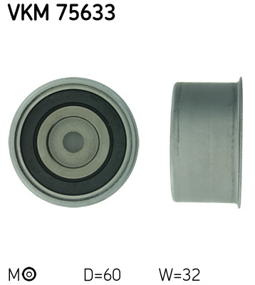 Rola intinzator,curea distributie (VKM75633 SKF) HYUNDAI,KIA