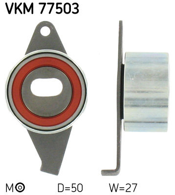 Rola intinzator,curea distributie (VKM77503 SKF) DAIHATSU,TOYOTA