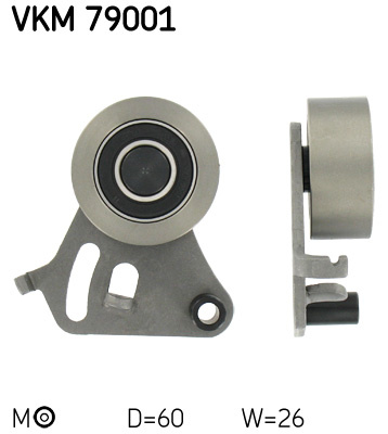 Rola intinzator,curea distributie (VKM79001 SKF) ISUZU,OPEL,VAUXHALL