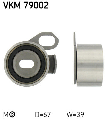 Rola intinzator,curea distributie (VKM79002 SKF) ISUZU,OPEL,VAUXHALL