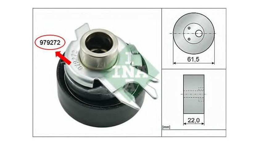 Rola intinzator,curea distributie Volkswagen VW LUPO (6X1, 6E1) 1998-2005 #2 030109243L