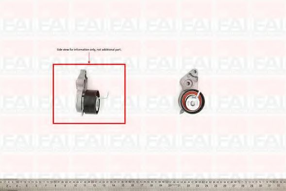 Rola intinzator,curea distributie VOLVO V50 (MW) (2004 - 2016) FAI AutoParts T9315 piesa NOUA