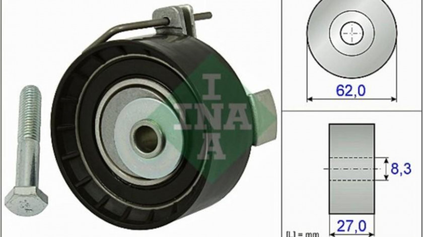 Rola intinzator,curea distributie Volvo V50 (MW) 2004-2016 #2 1376164