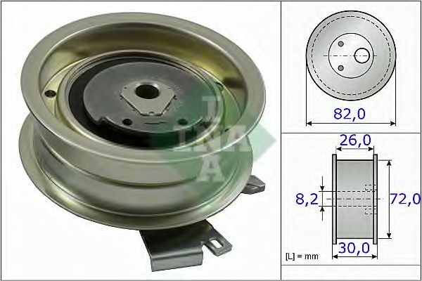 Rola intinzator,curea distributie VW BORA Combi (1J6) (1999 - 2005) INA 531 0203 20 piesa NOUA