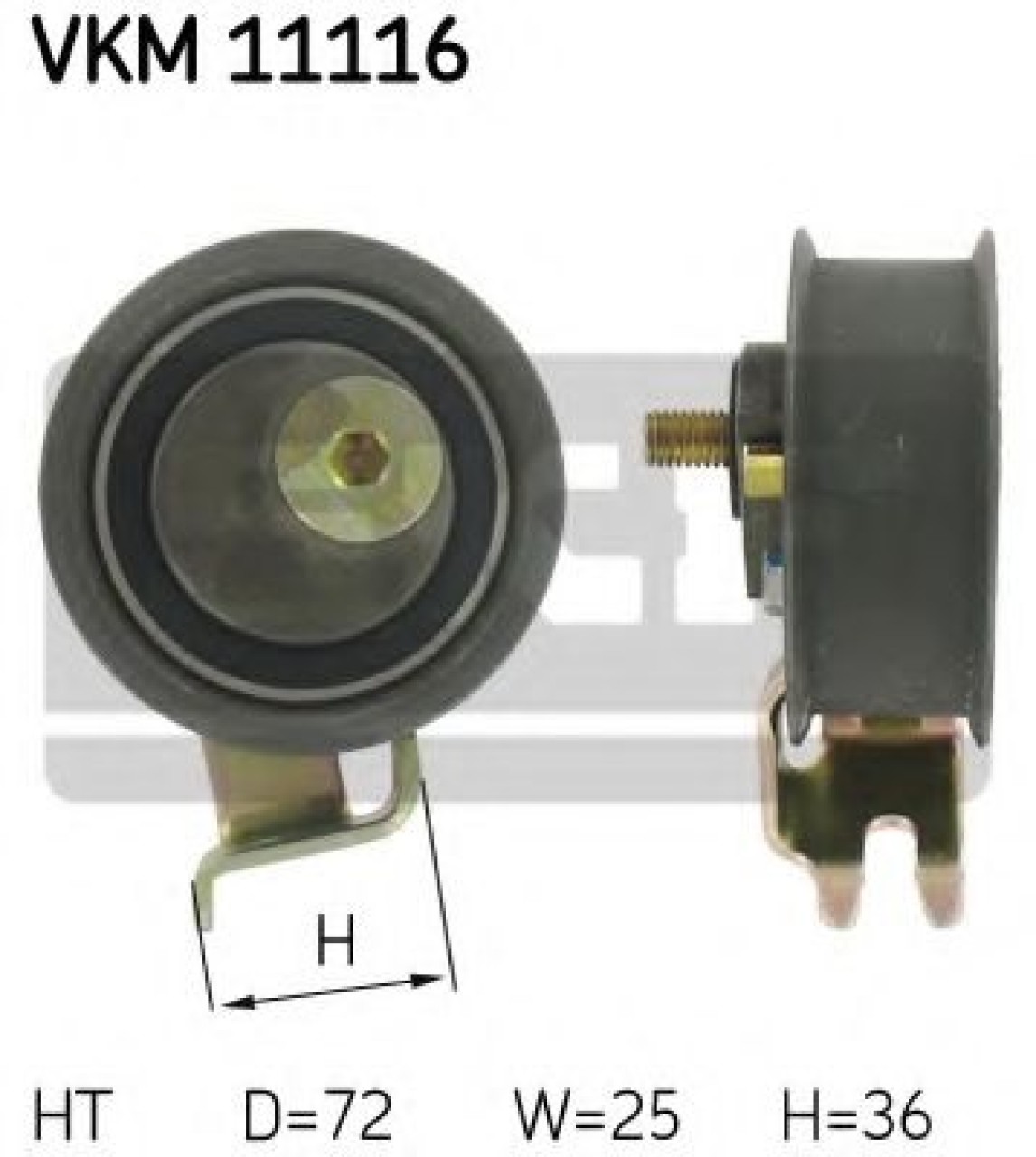 Rola intinzator,curea distributie VW BORA Combi (1J6) (1999 - 2005) SKF VKM 11116 piesa NOUA