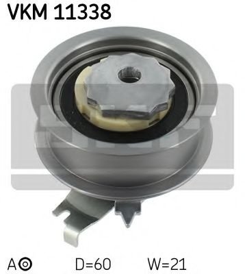 Rola intinzator,curea distributie VW CADDY IV Caroserie (SAA, SAH) (2015 - 2016) SKF VKM 11338 piesa...