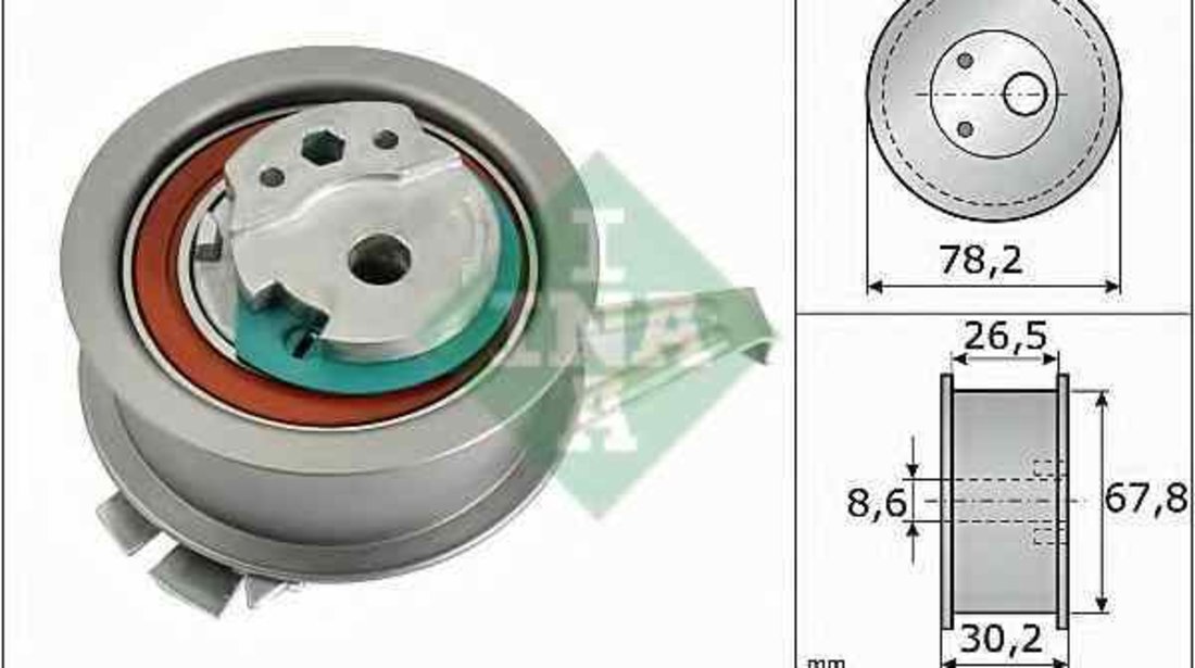 rola intinzator curea distributie VW POLO 6R 6C INA 531 0894 10