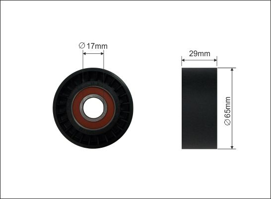 Rola intinzator,curea transmisie (1300 CAFFARO) ALFA ROMEO,FIAT,LANCIA