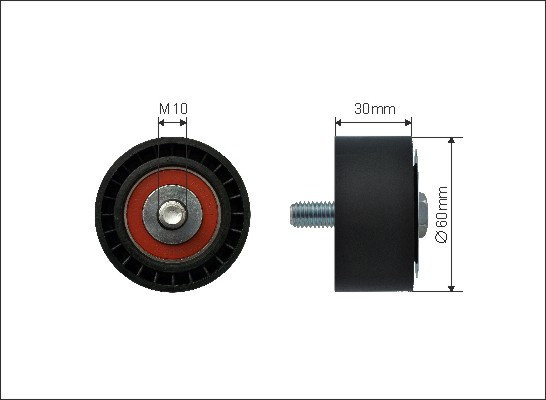 Rola intinzator,curea transmisie (29626 CAFFARO) SUZUKI