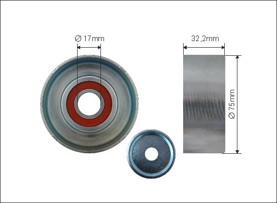Rola intinzator,curea transmisie (42700 CAFFARO) TOYOTA