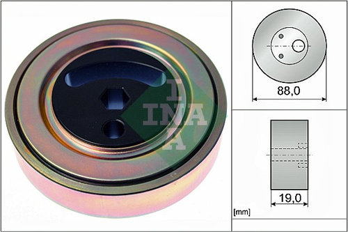 Rola intinzator,curea transmisie (531088910 INA) SUZUKI