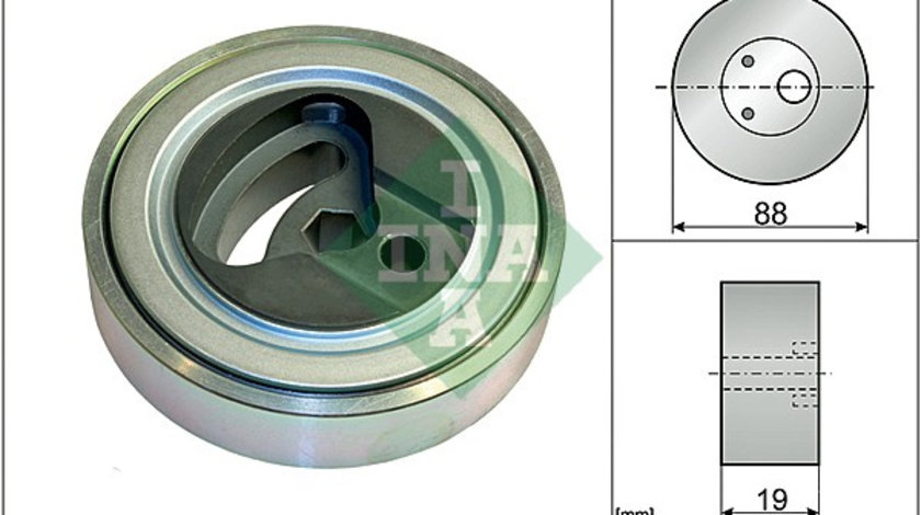 Rola intinzator,curea transmisie (531089910 INA) SUZUKI