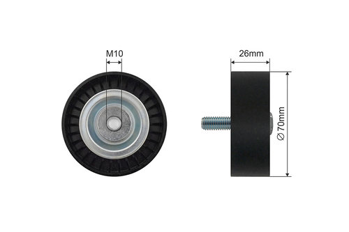 ROLA INTINZATOR CUREA TRANSMISIE, ALFA ROMEO 159, BRERA, GIULIETTA, MITO, SPIDER, CHRYSLER DELTA, FI...