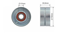 ROLA INTINZATOR CUREA TRANSMISIE, ALFA ROMEO 159, ...