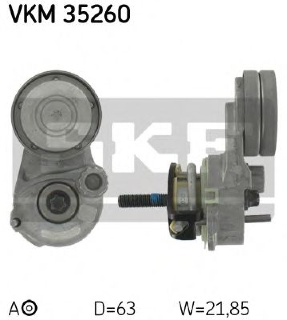 Rola intinzator,curea transmisie ALFA ROMEO 159 (939) (2005 - 2011) SKF VKM 35260 piesa NOUA