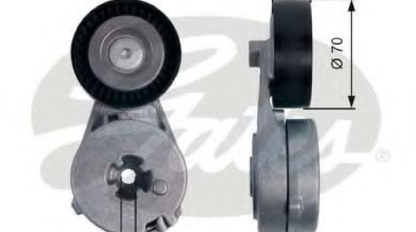 Rola intinzator,curea transmisie AUDI A4 Avant (8K5, B8) (2007 - 2015) GATES T39122 piesa NOUA