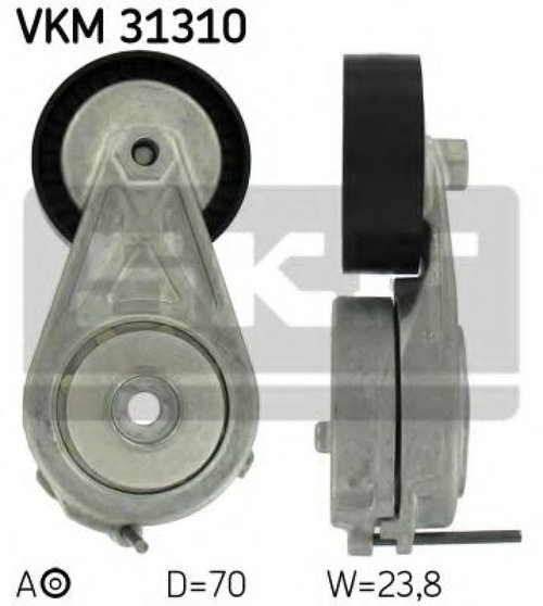 Rola intinzator,curea transmisie AUDI A5 (8T3) (2007 - 2016) SKF VKM 31310 piesa NOUA