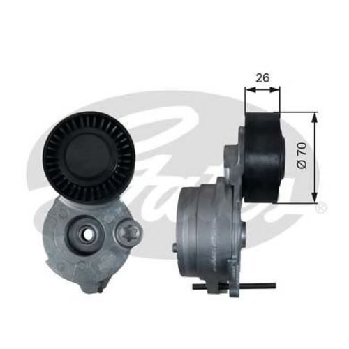 Rola intinzator,curea transmisie AUDI A5 Cabriolet (8F7) (2009 - 2016) GATES T39333 piesa NOUA