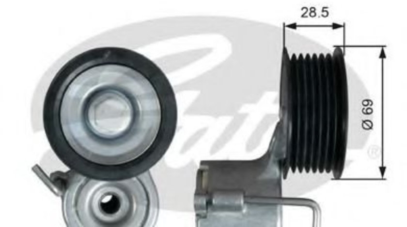 Rola intinzator,curea transmisie AUDI A6 Allroad (4GH, 4GJ) (2012 - 2016) GATES T39332 piesa NOUA