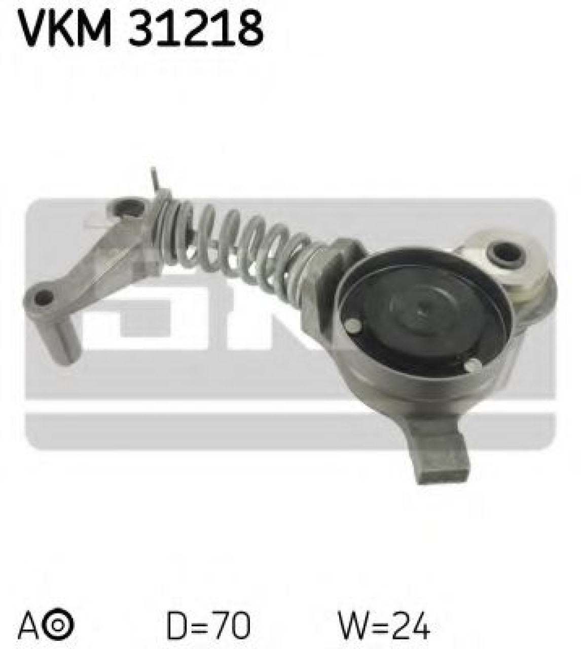 Rola intinzator,curea transmisie AUDI A6 Avant (4F5, C6) (2005 - 2011) SKF VKM 31218 piesa NOUA
