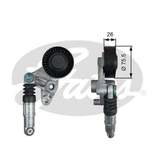 Rola intinzator,curea transmisie AUDI Q7 (4L) (2006 - 2015) GATES T39043 piesa NOUA