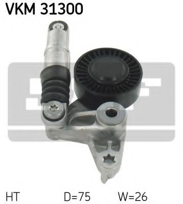 Rola intinzator,curea transmisie AUDI Q7 (4L) (2006 - 2015) SKF VKM 31300 piesa NOUA