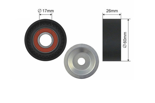 ROLA INTINZATOR CUREA TRANSMISIE, BMW 1 10-, 2 12-, 3 04-, 4 12-, 5 08-, 6 09-, 7 07-15, X1 08-15, X...