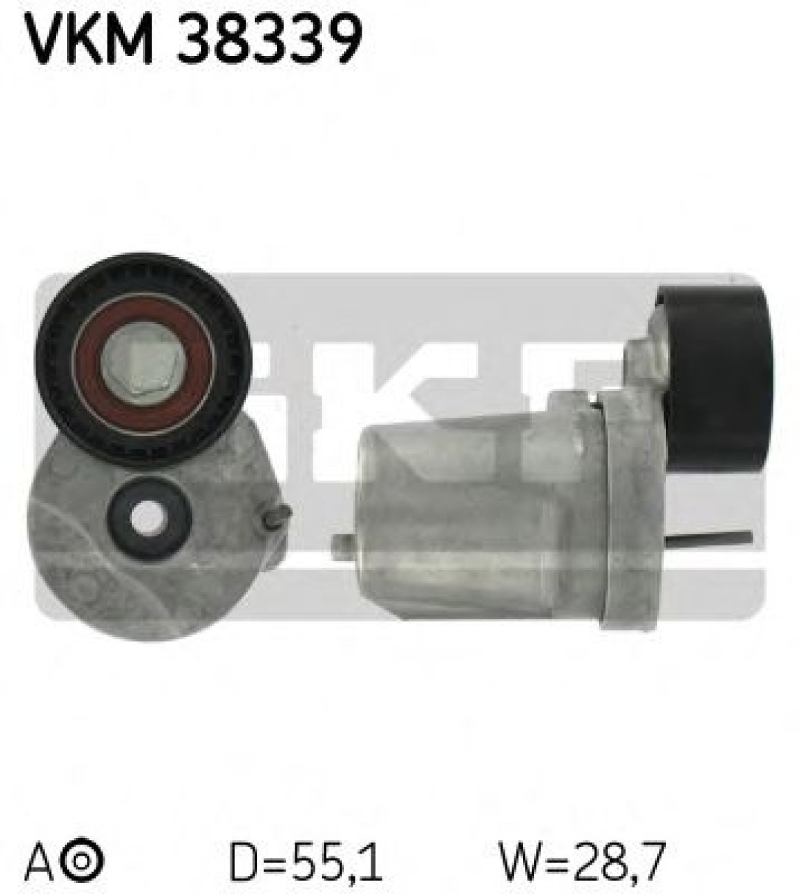 Rola intinzator,curea transmisie BMW Seria 1 (E81) (2006 - 2012) SKF VKM 38339 piesa NOUA