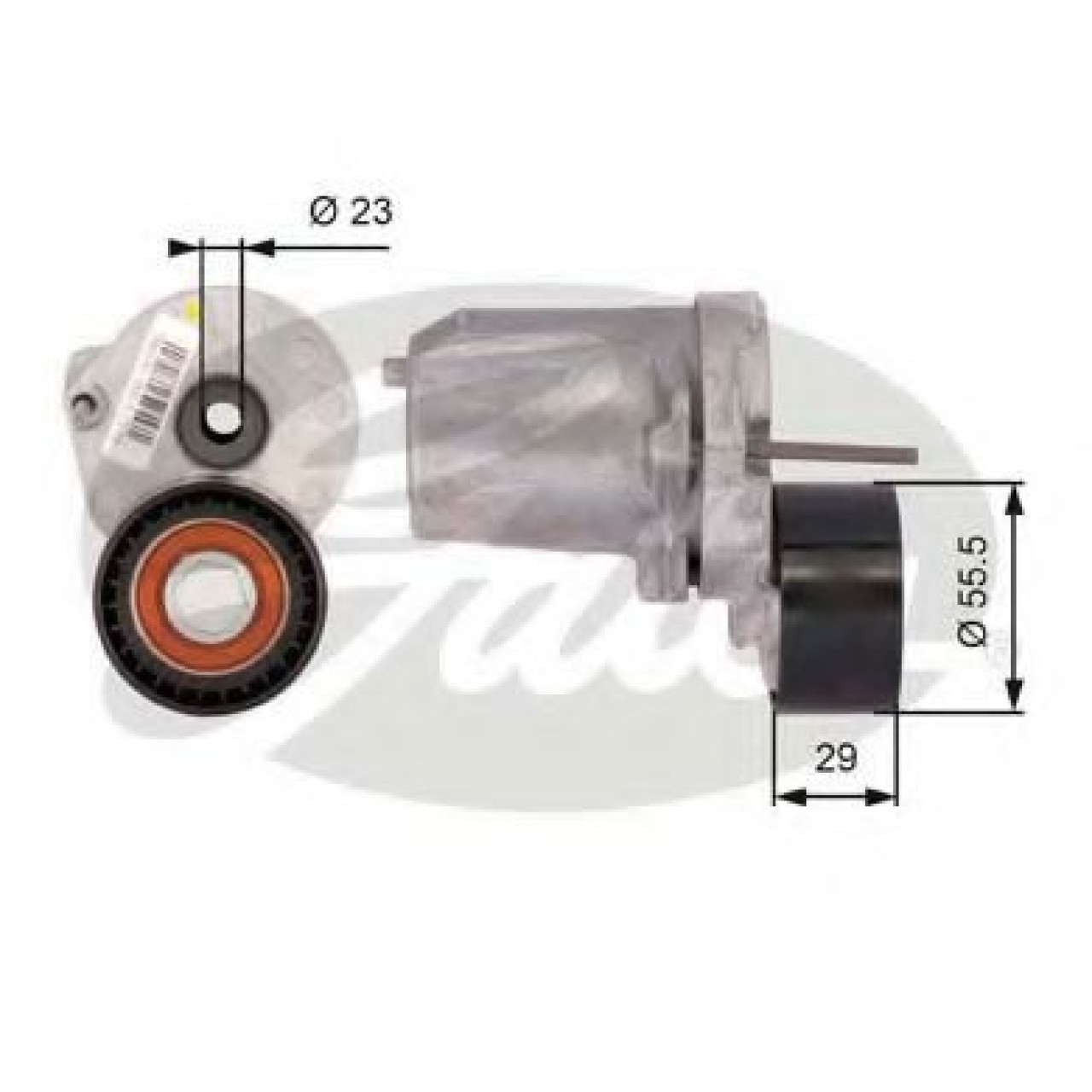 Rola intinzator,curea transmisie BMW Seria 3 Touring (E91) (2005 - 2012) GATES T39109 piesa NOUA
