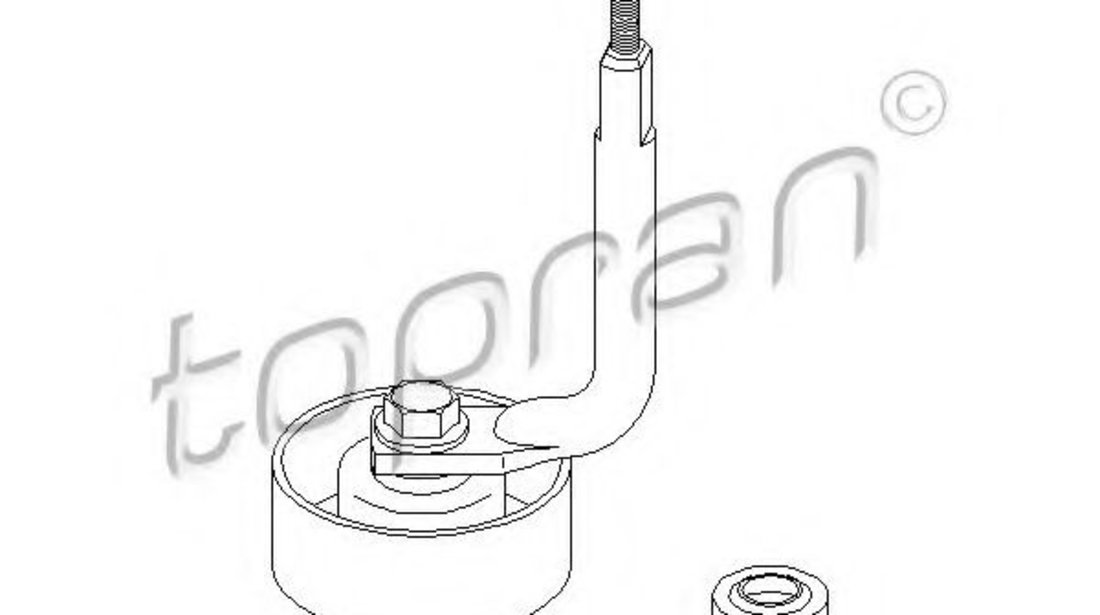 Rola intinzator,curea transmisie BMW Seria 3 Touring (E46) (1999 - 2005) TOPRAN 501 675 piesa NOUA