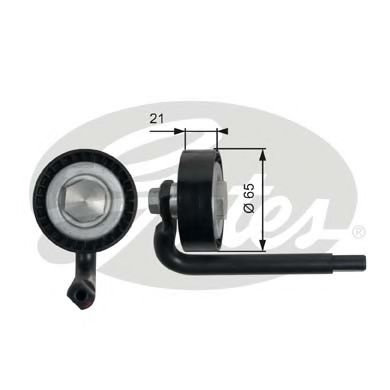 Rola intinzator,curea transmisie BMW Seria 5 Touring (E61) (2004 - 2010) GATES T39038 piesa NOUA