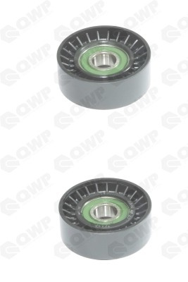 Rola intinzator,curea transmisie BMW X5 (E53) (2000 - 2006) QWP WBT102 piesa NOUA